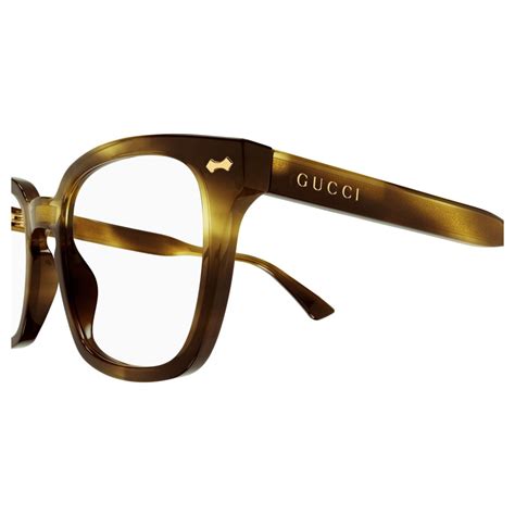 gucci gg0408oa|gucci gg0184o unisex eyeglasses havana.